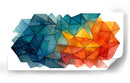 Triángulos  - DIEGO D L | Cuadro decorativo de Canvas Lab