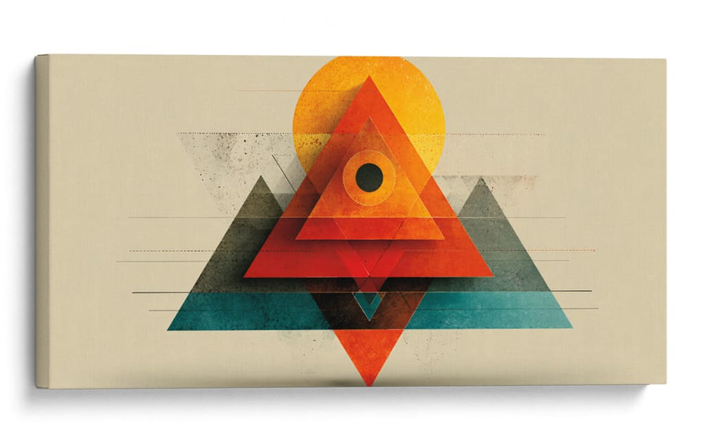 Piramides - DIEGO D L | Cuadro decorativo de Canvas Lab