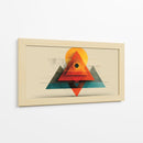 Piramides - DIEGO D L | Cuadro decorativo de Canvas Lab