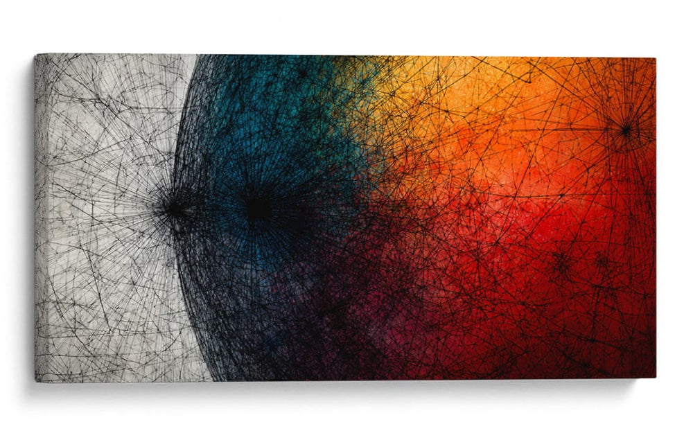 Panoramica de círculos - DIEGO D L | Cuadro decorativo de Canvas Lab