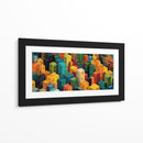 Ciudades de colores - DIEGO D L | Cuadro decorativo de Canvas Lab