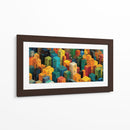 Ciudades de colores - DIEGO D L | Cuadro decorativo de Canvas Lab