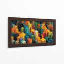 Ciudades de colores - DIEGO D L | Cuadro decorativo de Canvas Lab