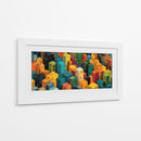Ciudades de colores - DIEGO D L | Cuadro decorativo de Canvas Lab