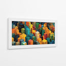 Ciudades de colores - DIEGO D L | Cuadro decorativo de Canvas Lab