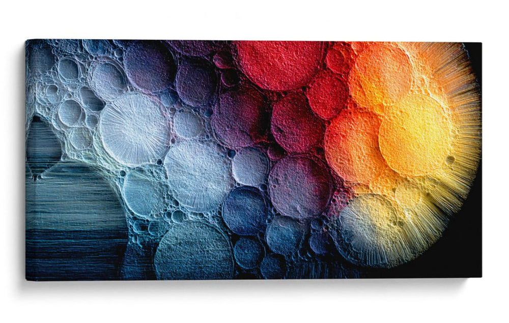 Cráteres de colores - DIEGO D L | Cuadro decorativo de Canvas Lab