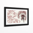 Dientes de león rojizos - DIEGO D L | Cuadro decorativo de Canvas Lab