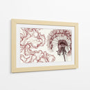 Dientes de león rojizos - DIEGO D L | Cuadro decorativo de Canvas Lab