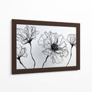 Siluetas florales - DIEGO D L | Cuadro decorativo de Canvas Lab