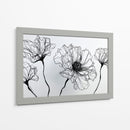 Siluetas florales - DIEGO D L | Cuadro decorativo de Canvas Lab