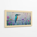 Colibrí y música - Cecilia Flores | Cuadro decorativo de Canvas Lab