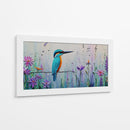 Colibrí y música - Cecilia Flores | Cuadro decorativo de Canvas Lab