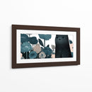 Gato Negro y Flores - Cecilia Flores | Cuadro decorativo de Canvas Lab