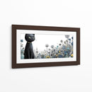 Gato en el jardín - Cecilia Flores | Cuadro decorativo de Canvas Lab