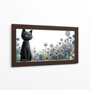 Gato en el jardín - Cecilia Flores | Cuadro decorativo de Canvas Lab