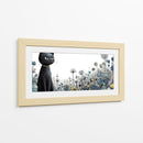 Gato en el jardín - Cecilia Flores | Cuadro decorativo de Canvas Lab