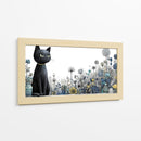 Gato en el jardín - Cecilia Flores | Cuadro decorativo de Canvas Lab