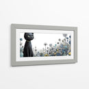 Gato en el jardín - Cecilia Flores | Cuadro decorativo de Canvas Lab