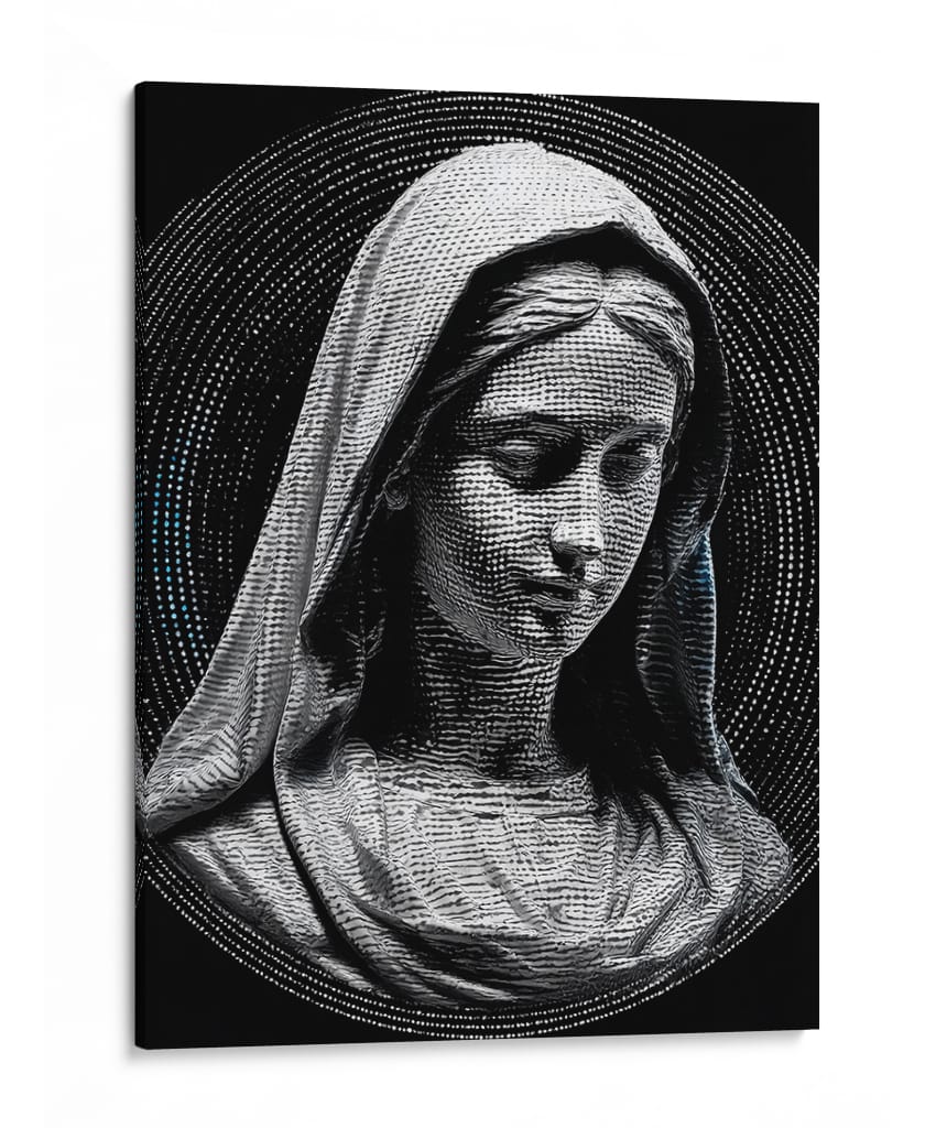 Virgen María - Cecilia Flores | Cuadro decorativo de Canvas Lab