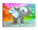 Elefantito 2 - Cecilia Flores | Cuadro decorativo de Canvas Lab