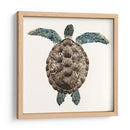Tortuga De Mosaico I - Grace Popp | Cuadro decorativo de Canvas Lab