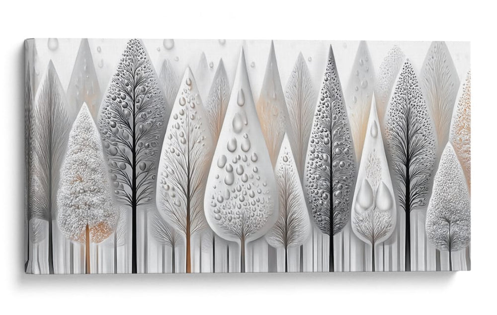 Bosque blanco II - Cecilia Flores | Cuadro decorativo de Canvas Lab