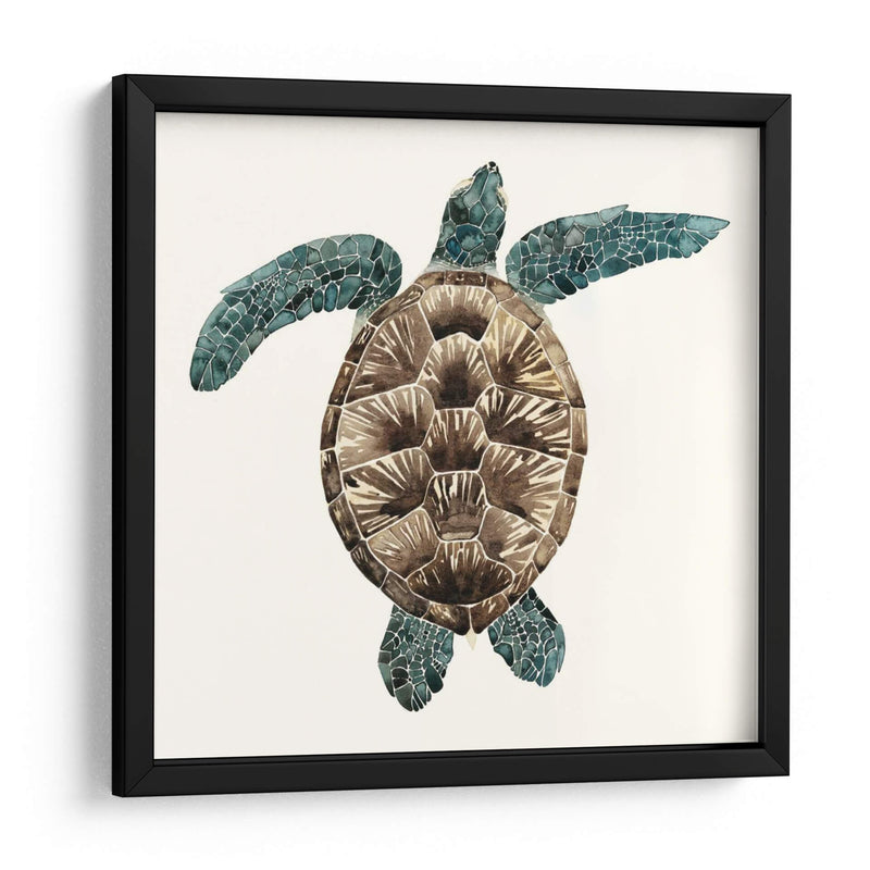 Tortuga De Mosaico Ii - Grace Popp | Cuadro decorativo de Canvas Lab