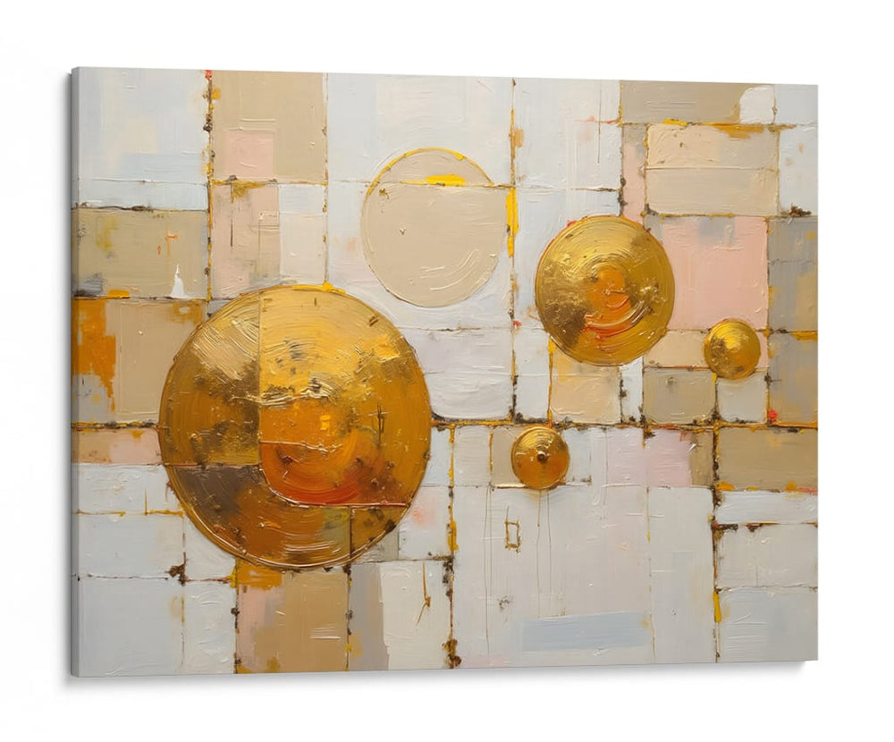 Esferas Doradas - Tito Massia | Cuadro decorativo de Canvas Lab