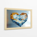 Corazón rompecabezas - Cecilia Flores | Cuadro decorativo de Canvas Lab
