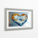 Corazón rompecabezas - Cecilia Flores | Cuadro decorativo de Canvas Lab