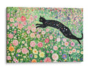Gato en flores - Cecilia Flores | Cuadro decorativo de Canvas Lab