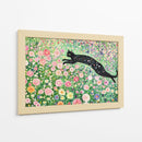 Gato en flores - Cecilia Flores | Cuadro decorativo de Canvas Lab