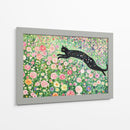 Gato en flores - Cecilia Flores | Cuadro decorativo de Canvas Lab