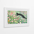 Gato en flores - Cecilia Flores | Cuadro decorativo de Canvas Lab