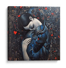 Abrazo - Cecilia Flores | Cuadro decorativo de Canvas Lab