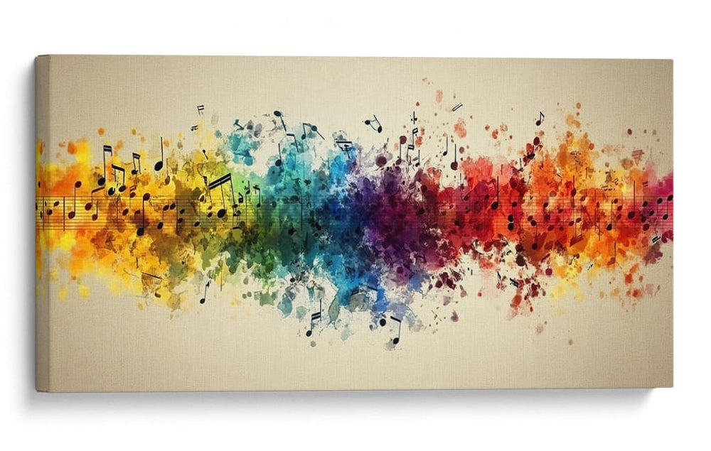 Línea de colores - Cecilia Flores | Cuadro decorativo de Canvas Lab