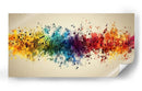 Línea de colores - Cecilia Flores | Cuadro decorativo de Canvas Lab
