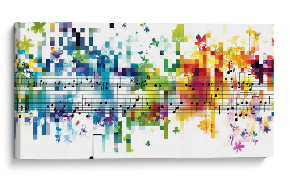 Color con música - Cecilia Flores | Cuadro decorativo de Canvas Lab