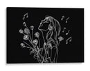 Canto y Flores - Cecilia Flores | Cuadro decorativo de Canvas Lab