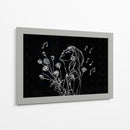 Canto y Flores - Cecilia Flores | Cuadro decorativo de Canvas Lab