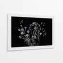 Canto y Flores - Cecilia Flores | Cuadro decorativo de Canvas Lab
