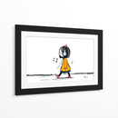 Niña y Música 1 - Cecilia Flores | Cuadro decorativo de Canvas Lab