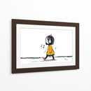 Niña y Música 1 - Cecilia Flores | Cuadro decorativo de Canvas Lab