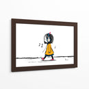 Niña y Música 1 - Cecilia Flores | Cuadro decorativo de Canvas Lab