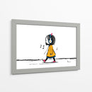 Niña y Música 1 - Cecilia Flores | Cuadro decorativo de Canvas Lab