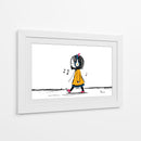 Niña y Música 1 - Cecilia Flores | Cuadro decorativo de Canvas Lab