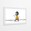 Niña y Música 1 - Cecilia Flores | Cuadro decorativo de Canvas Lab