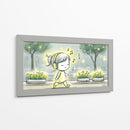Niña y Música 2 - Cecilia Flores | Cuadro decorativo de Canvas Lab