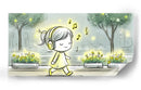 Niña y Música 2 - Cecilia Flores | Cuadro decorativo de Canvas Lab