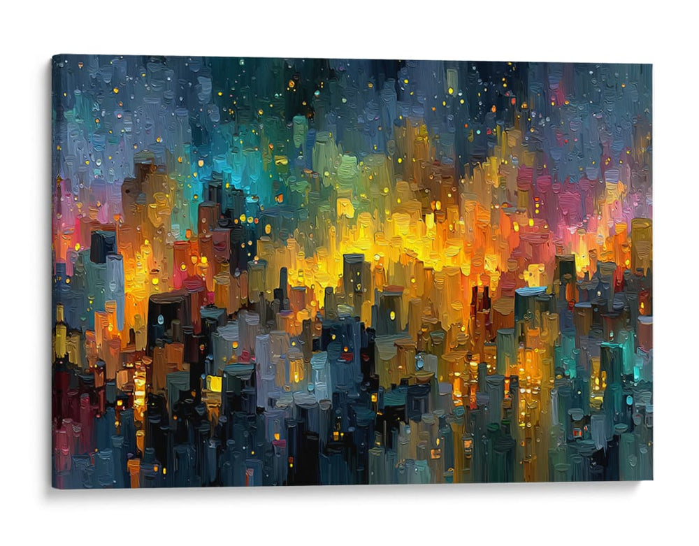 Ciudad nocturna - DIEGO D L | Cuadro decorativo de Canvas Lab